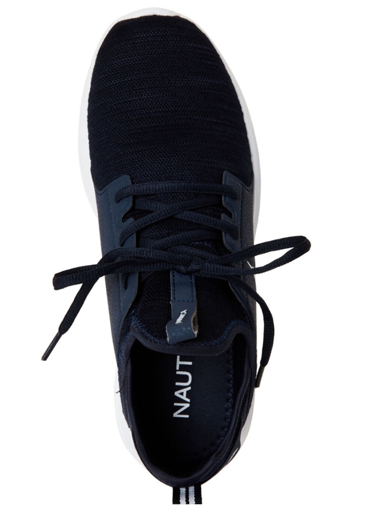 Men's Nautica Sneaker shoe Navy or Black 13 or 9.5 - Picture 4 of 6